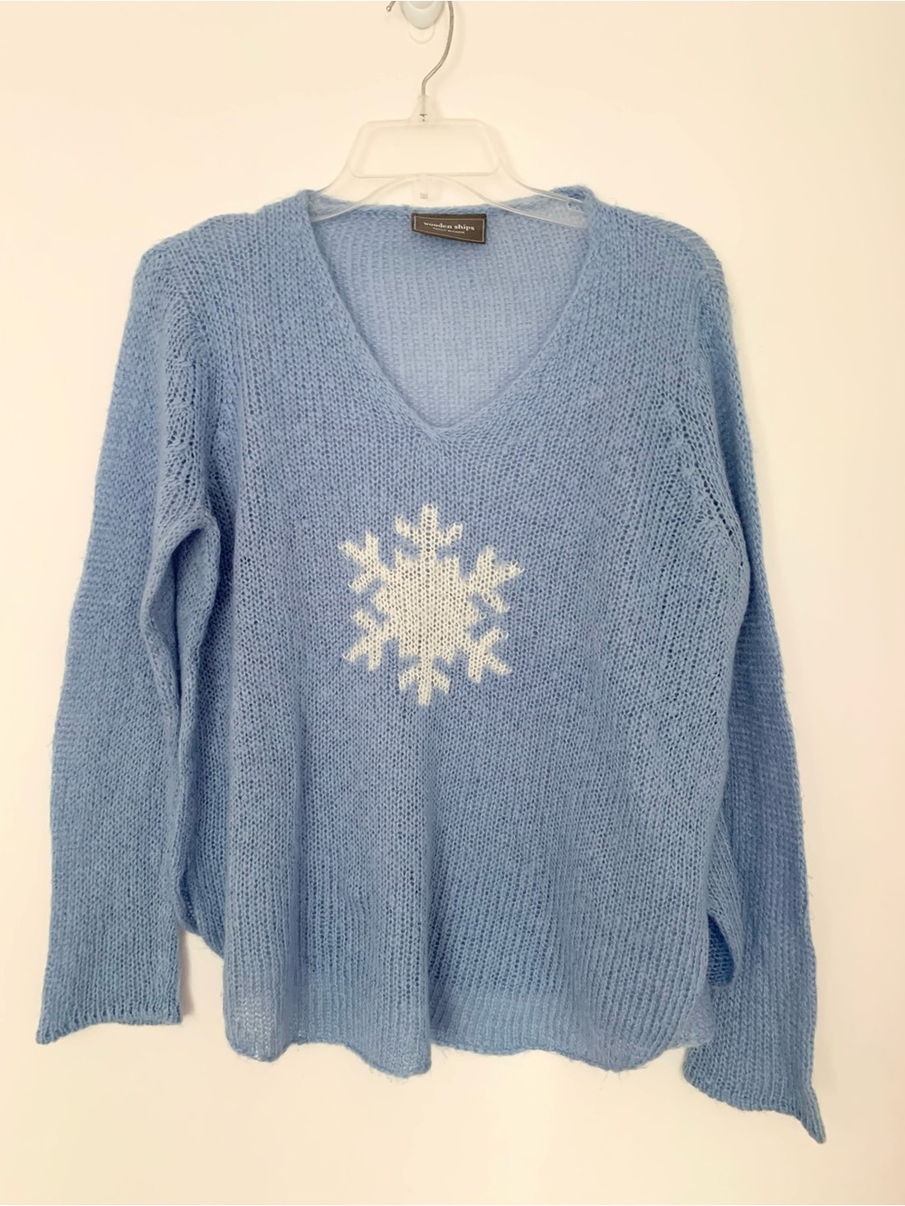 Wooden Ships Snowflake Sweater